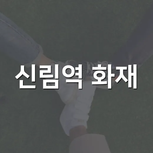 신림역 화재, 출근길 지하철 이용자에게 뭐가 달라질까요? - 요약