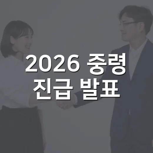 2026 중령 진급 발표, 내 생활에는 무엇이 달라질까요? - 요약