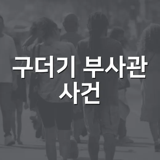 구더기 부사관 사건, 왜 단순한 가정사가 아닐까요? - 요약