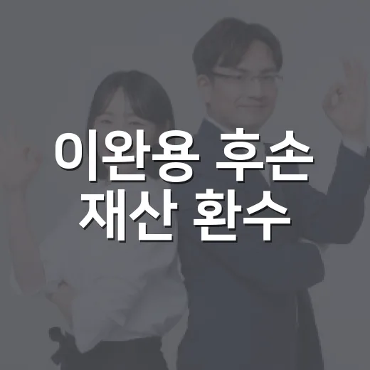이완용 후손 재산 환수, 왜 아직도 이야기가 나올까요?