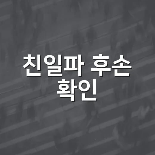 친일파 후손 확인, 일반인이 어디까지 알 수 있을까요? - 요약