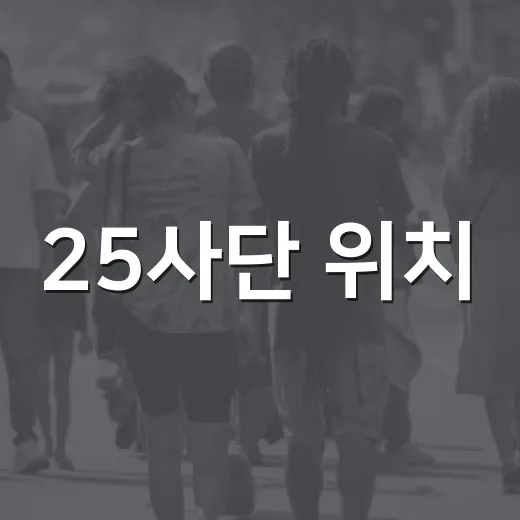 25사단 위치, 어디쯤이고 가족에게 무엇이 달라질까요? - 요약