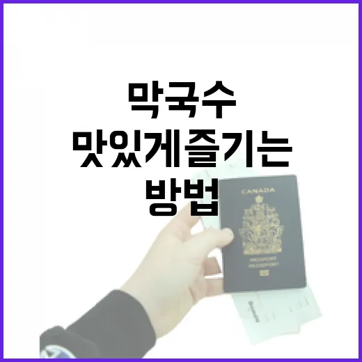 도깨비 막국수 맛있게 즐기는 방법, 처음 가는 사람도 덜 헤매려면 이렇게 - 요약