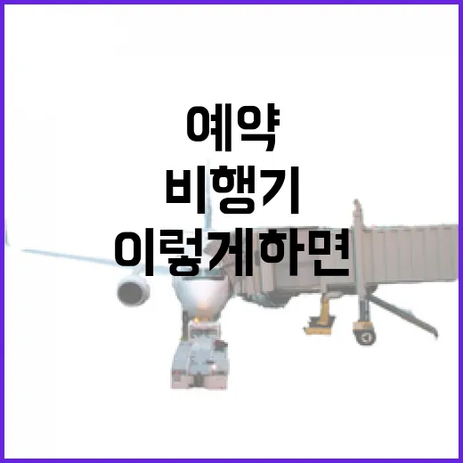 비행기예약 처음이라면 이렇게 하면 실수 줄일 수 있어요 - 요약