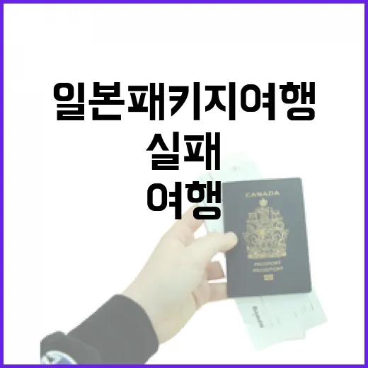일본패키지여행 처음 가려면 이렇게 고르면 실패가 적어요 - 요약
