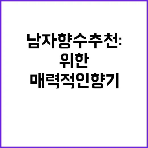 남자향수 추천: 매…
