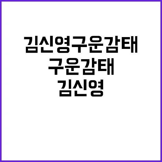 김신영 구운감태가 그냥 간식이 아니라 브랜드 약속처럼 보였던 이유 - 요약