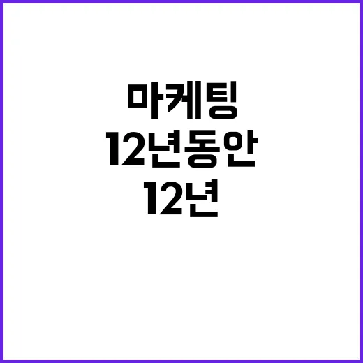 12년 동안 마케팅 현장에서 봤더니, 오래가는 브랜드는 약속을 다르게 지켰다 - 요약