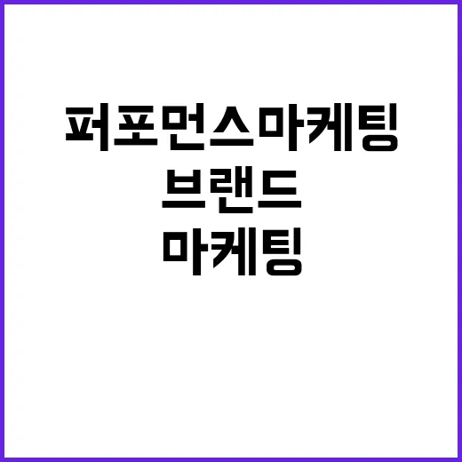 퍼포먼스마케팅에 3억 써봤더니 브랜드가 보이기 시작했다 - 요약