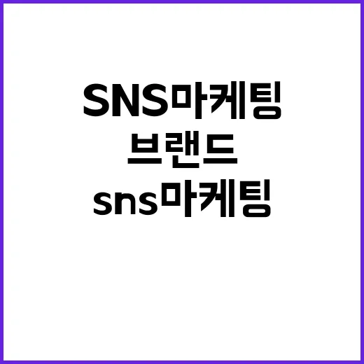 팔리는 브랜드는 SNS마케팅에서 무엇을 약속했나 직접 지켜본 이야기 - 요약