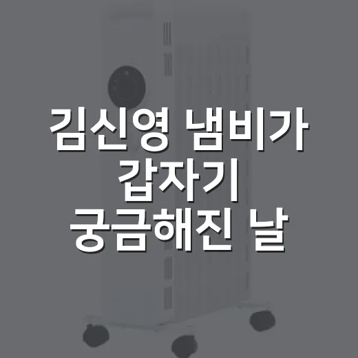 김신영 냄비가 갑자기 궁금해진 날, 방송 소품이 브랜드가 되는 순간 - 요약