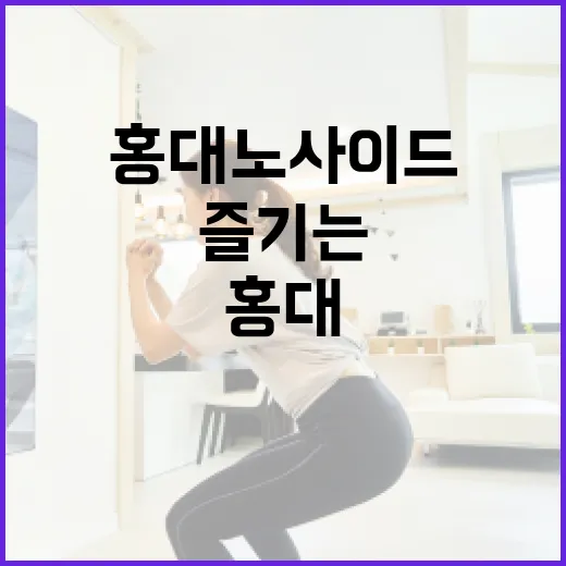 홍대 노사이드를 제대로 즐기는 방법 - 요약