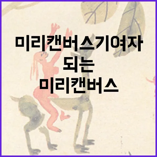 미리캔버스 기여자가 되는 방법 - 요약