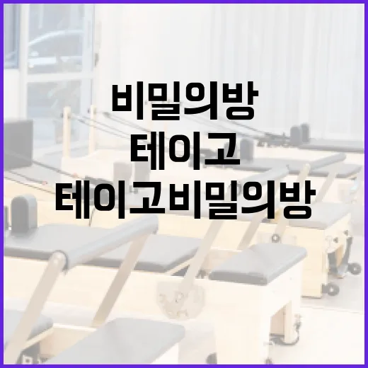 테이고 비밀의방을 찾는 방법과 활용법 - 요약