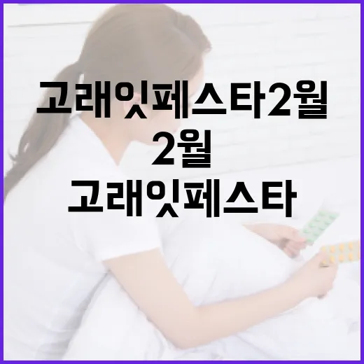 고래잇 페스타 2월을 즐기는 방법 - 요약