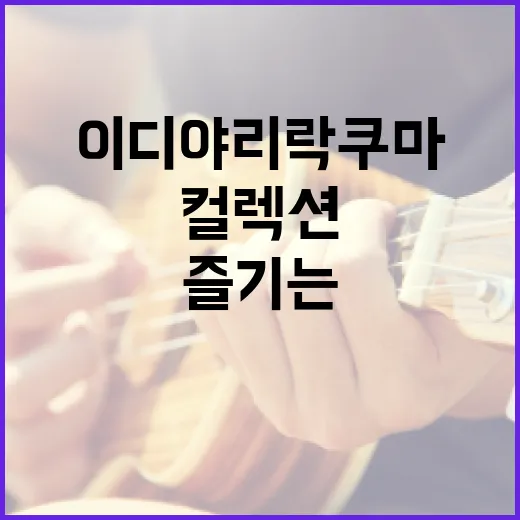 이디야 리락쿠마 컬렉션을 즐기는 방법 - 요약