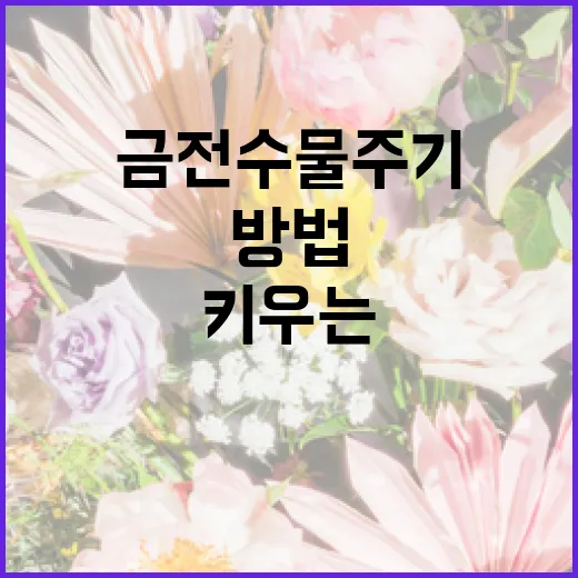 금전수 물주기: 건강하고 풍성하게 키우는 방법 - 요약