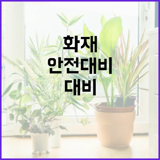 용인대 화재 안전 대비하는 방법 - 요약