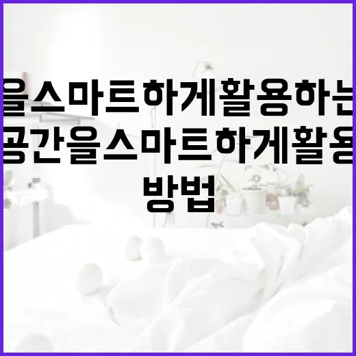 작은 공간을 스마트하게 활용하는 인테리어 방법 - 요약