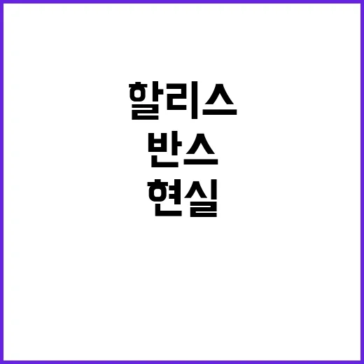 반스 할리스 쉽게 이해하는 방법, 영화보다 현실이 더 놀라운 이유 - 요약