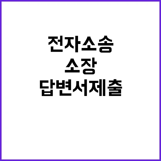 전자소송 처음 하는 방법, 집에서 소장·답변서 제출하려면 이렇게 - 요약