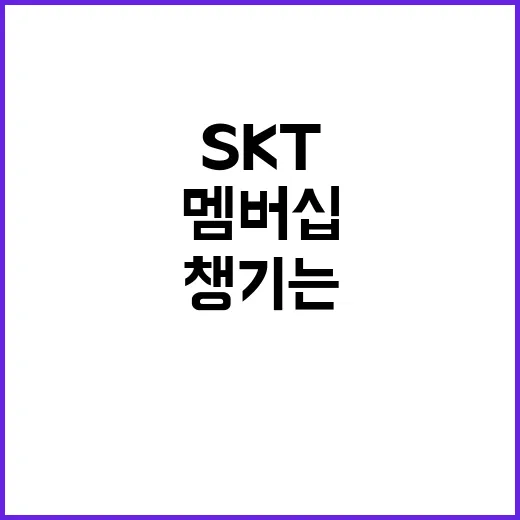 SKT 알뜰하게 쓰려면 이렇게, 요금부터 멤버십까지 챙기는 방법 - 요약
