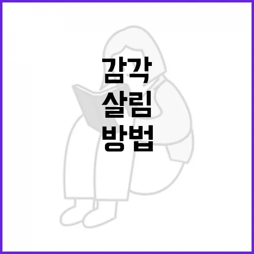 오월의 정원에서 살림 감각 키우는 방법 - 요약