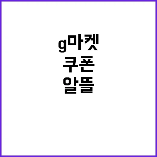 G마켓 알뜰하게 사는 방법, 장보기부터 쿠폰까지 이렇게 챙기면 됩니다 - 요약