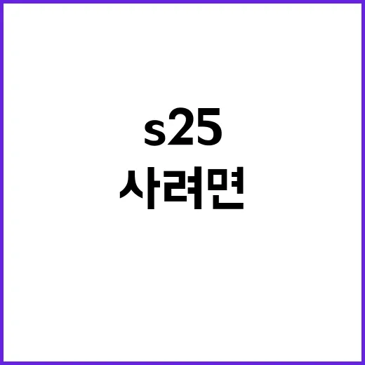 S25 알뜰하게 사려면 이렇게 비교하세요 - 요약