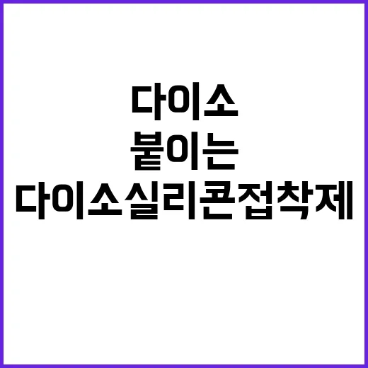다이소 실리콘 접착제 제대로 고르고 깔끔하게 붙이는 방법 - 요약