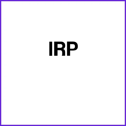 IRP 처음 시작하려면 이렇게 고르면 덜 헷갈립니다 - 요약