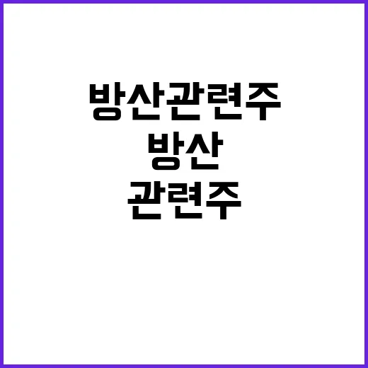 방산관련주 처음 볼 때 실수 줄이는 방법 - 요약