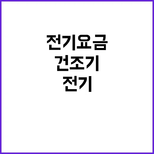 건조기 오래 쓰려면 이렇게, 전기요금 줄이고 옷감 덜 상하게 쓰는 방법 - 요약