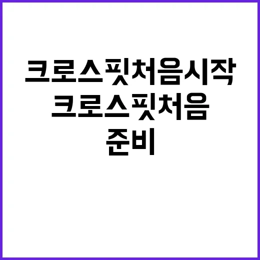 크로스핏 처음 시작하려면 이렇게 준비하세요 - 요약