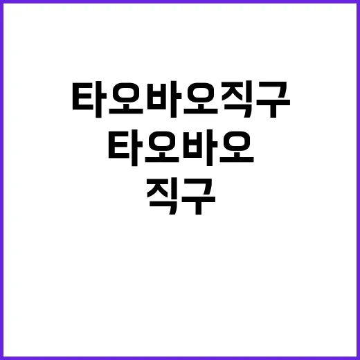 타오바오직구 처음 하려면 이렇게 하면 덜 헤맵니다 - 요약