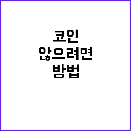 코인 투자에서 크게 잃지 않으려면 이렇게 관리하는 방법 - 요약