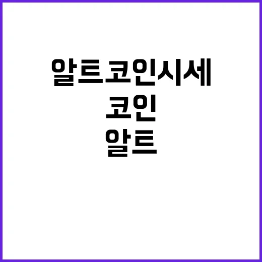 알트코인시세 확인하는 방법, 초보가 분위기에 덜 휘둘리려면 이렇게 - 요약