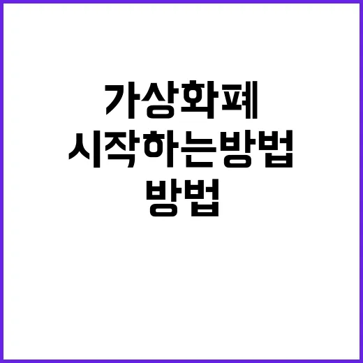 가상화폐 처음 시작하는 방법, 손실 줄이려면 이렇게 접근하세요 - 요약