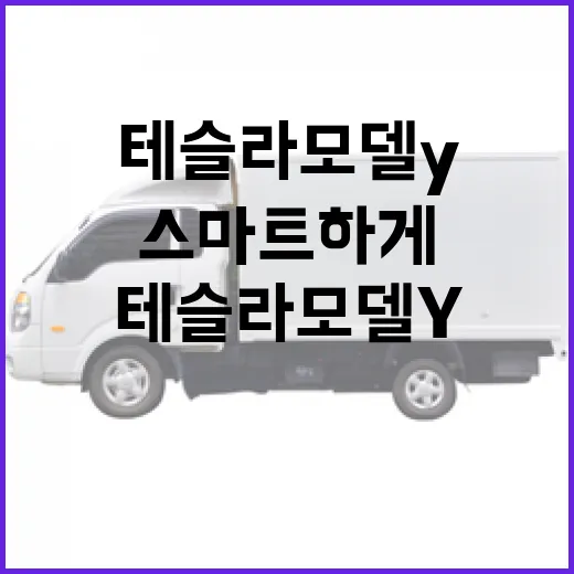 테슬라 모델Y를 스마트하게 사용하는 방법 - 요약