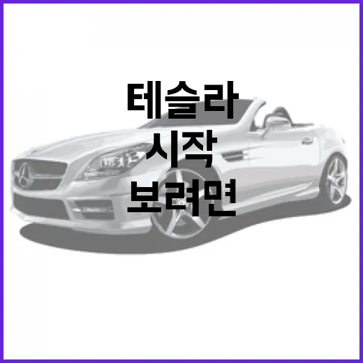 테슬라를 처음 타보려면 이렇게 시작하세요 - 요약
