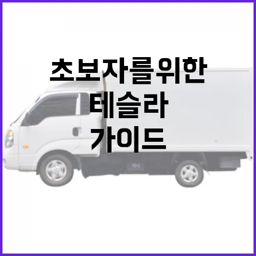 테슬라를 잘 이해하는 방법: 초보자를 위한 가이드 - 요약