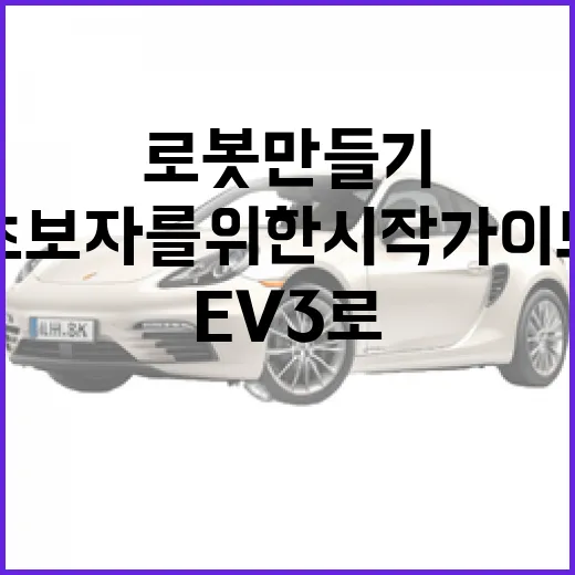 EV3로 로봇 만들기: 초보자를 위한 시작 가이드 - 요약