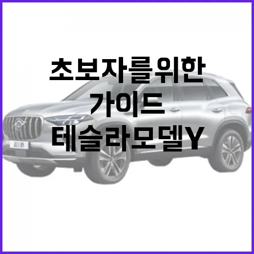 테슬라 모델 Y의 매력 알아보기: 초보자를 위한 가이드 - 요약