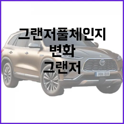 그랜저 풀체인지, 알아두면 좋은 변화들 - 요약