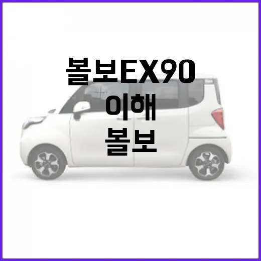 볼보 EX90을 제대로 이해하는 방법 - 요약