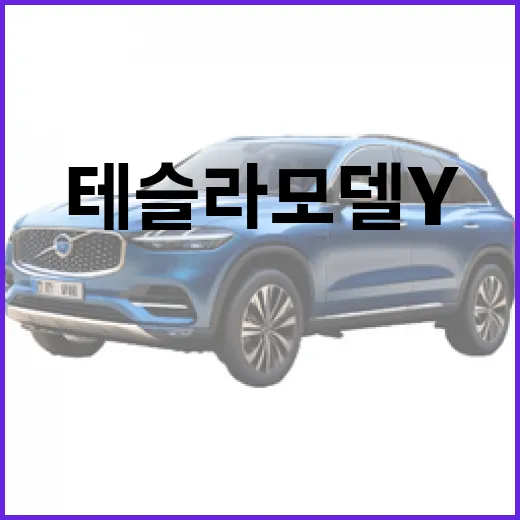 전기차 SUV의 새로운 강자, 테슬라 모델Y를 넘어선 인기 비결 - 요약