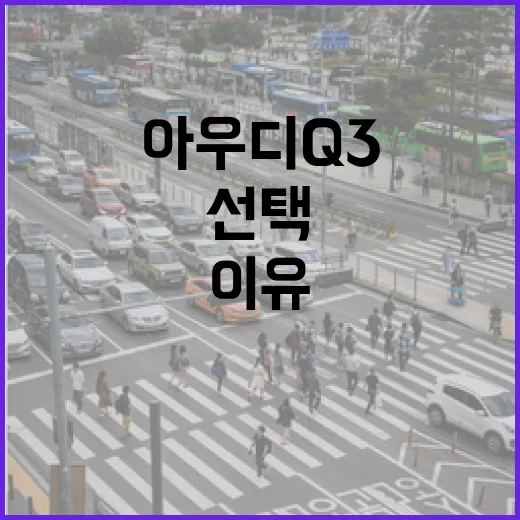 아우디 Q3를 선택하는 이유와 활용 팁 - 요약