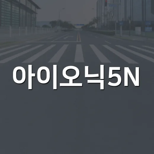 아이오닉5N, 전기차의 새로운 패러다임을 만나다 - 요약
