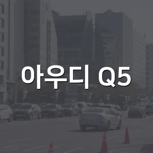 아우디 Q5, 매력적인 선택이 될 수 있는 이유 - 요약