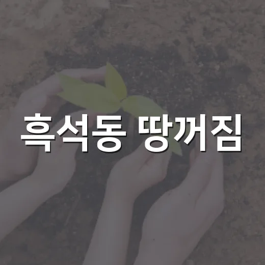 흑석동 땅꺼짐, 어떻게 대응하고 예방할 수 있을까요? - 요약